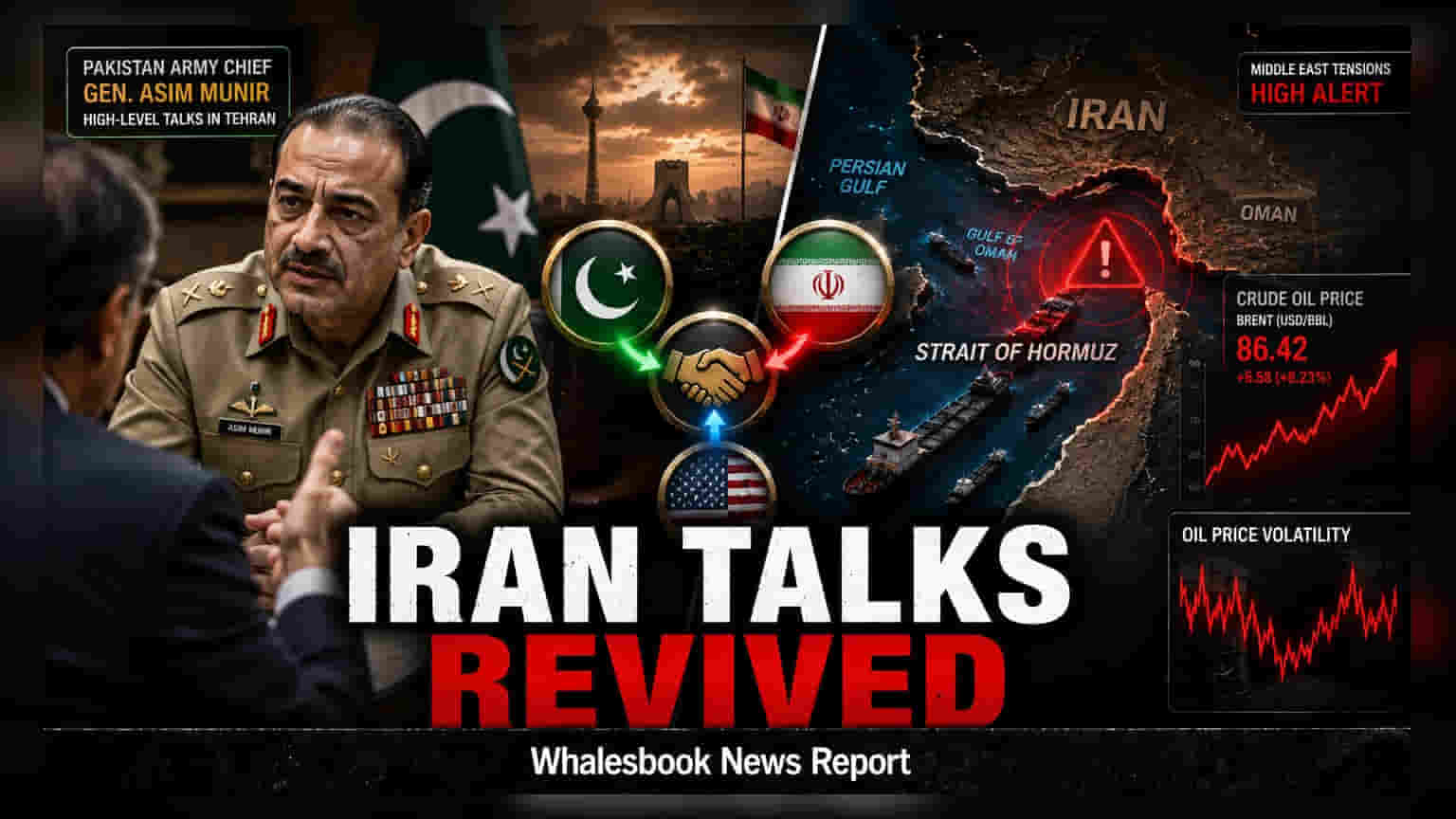 Pakistan Army Chief Visits Tehran to Restart US-Iran Talks