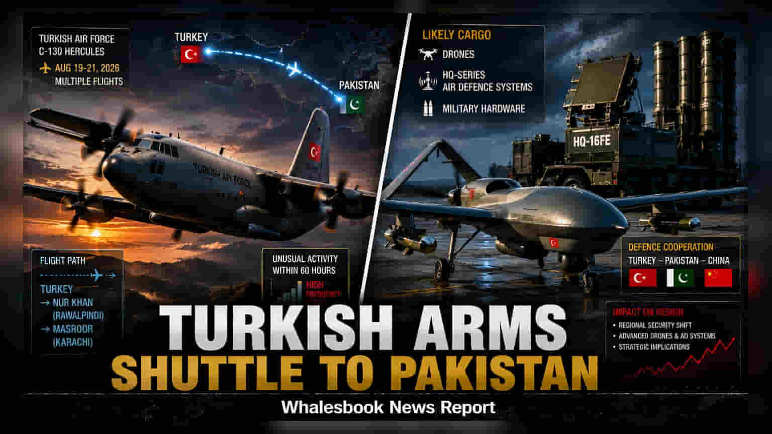 Turkish Military Flights to Pakistan Raise Regional Security Concerns