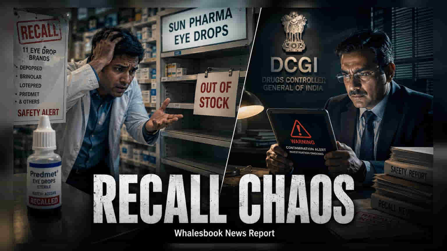 Sun Pharma Recall: Questions Mount Over Eye Drop Safety Steps