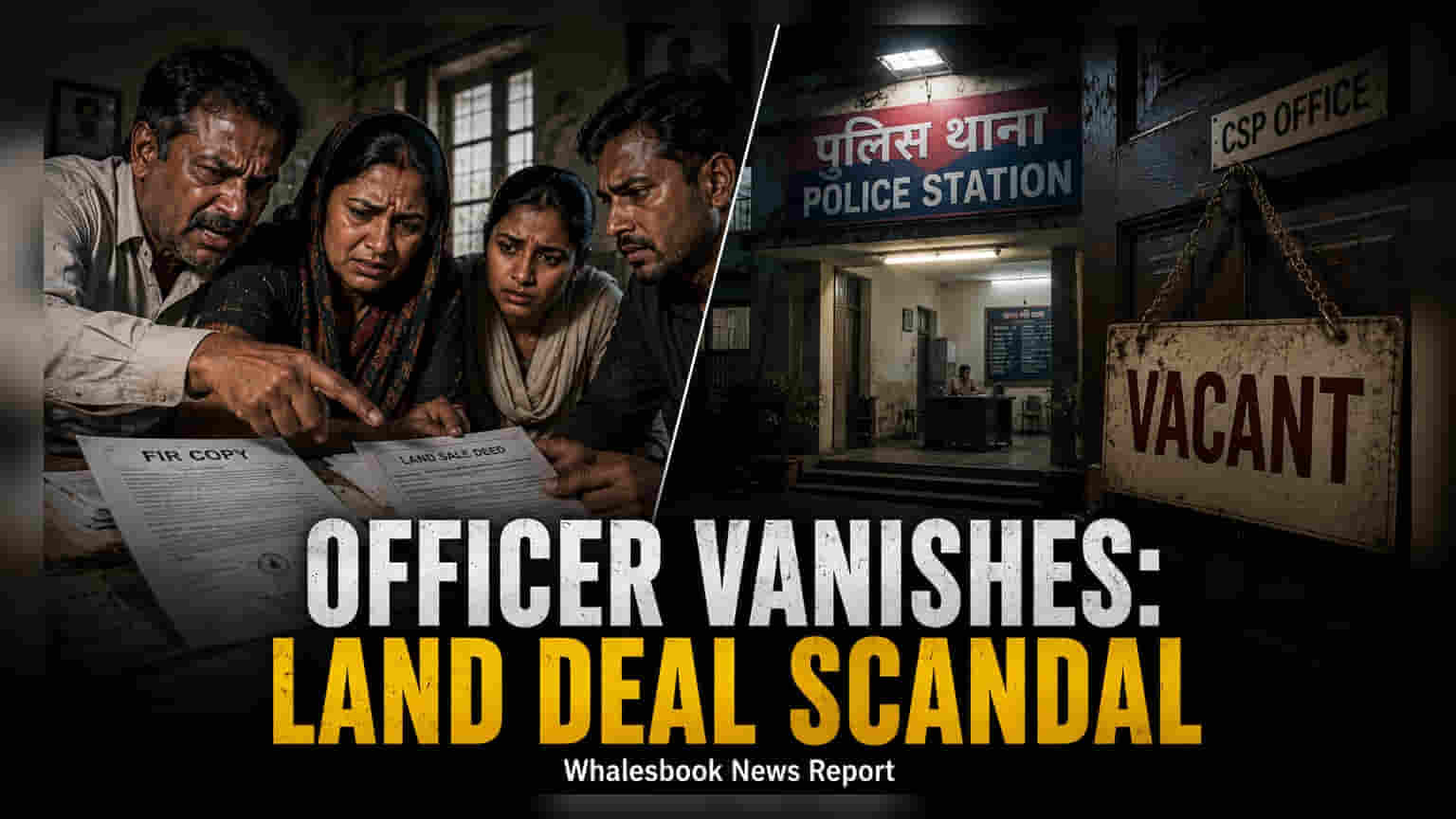 MP Police Officer Suspended After FIR in Coercive Land Deal Case