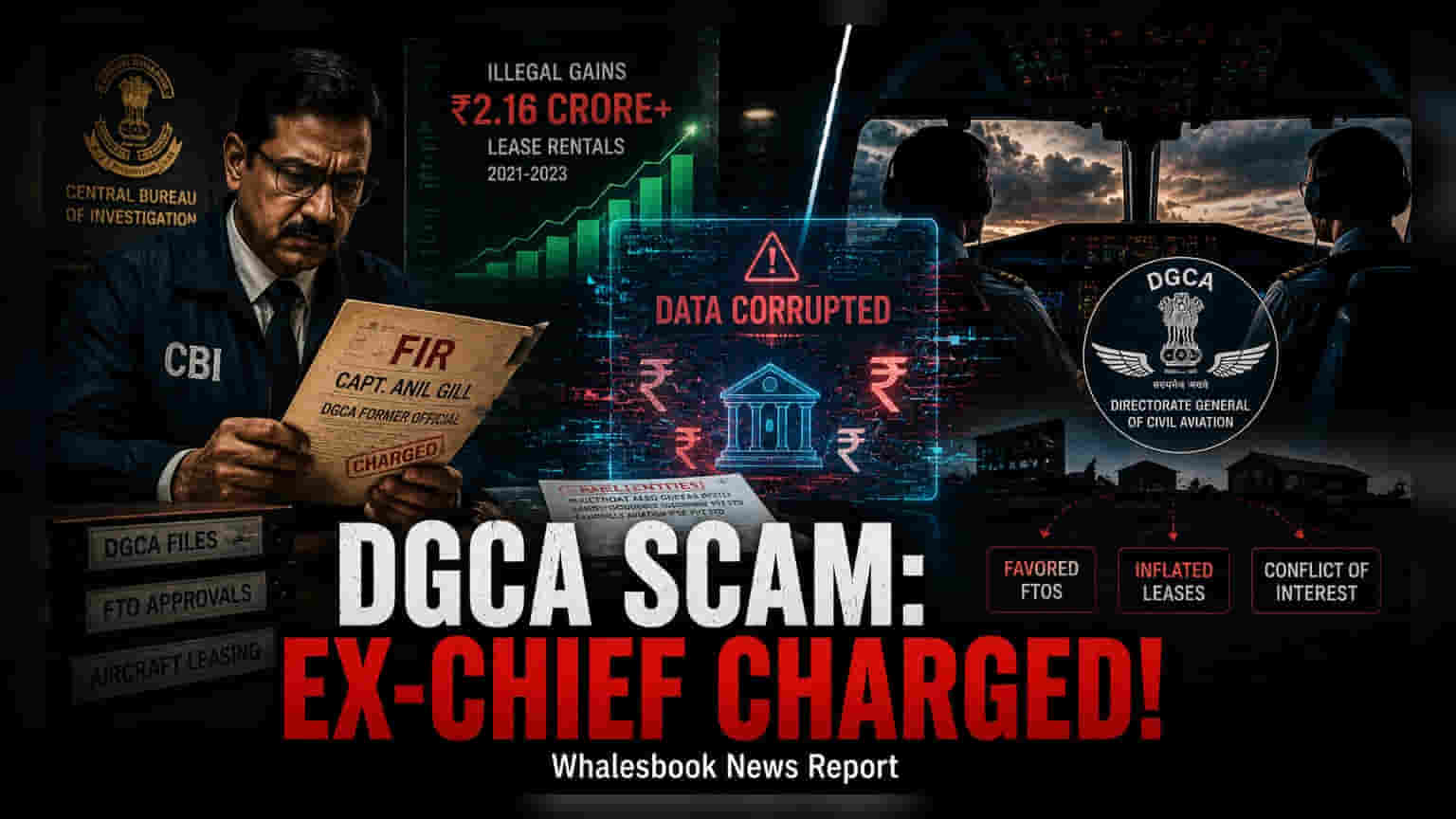 DGCA ના પૂર્વ અધિકારી અનિલ ગિલ સામે CBI કેસ: તાલીમ નિયમોમાં ગેરરીતિનો આરોપ