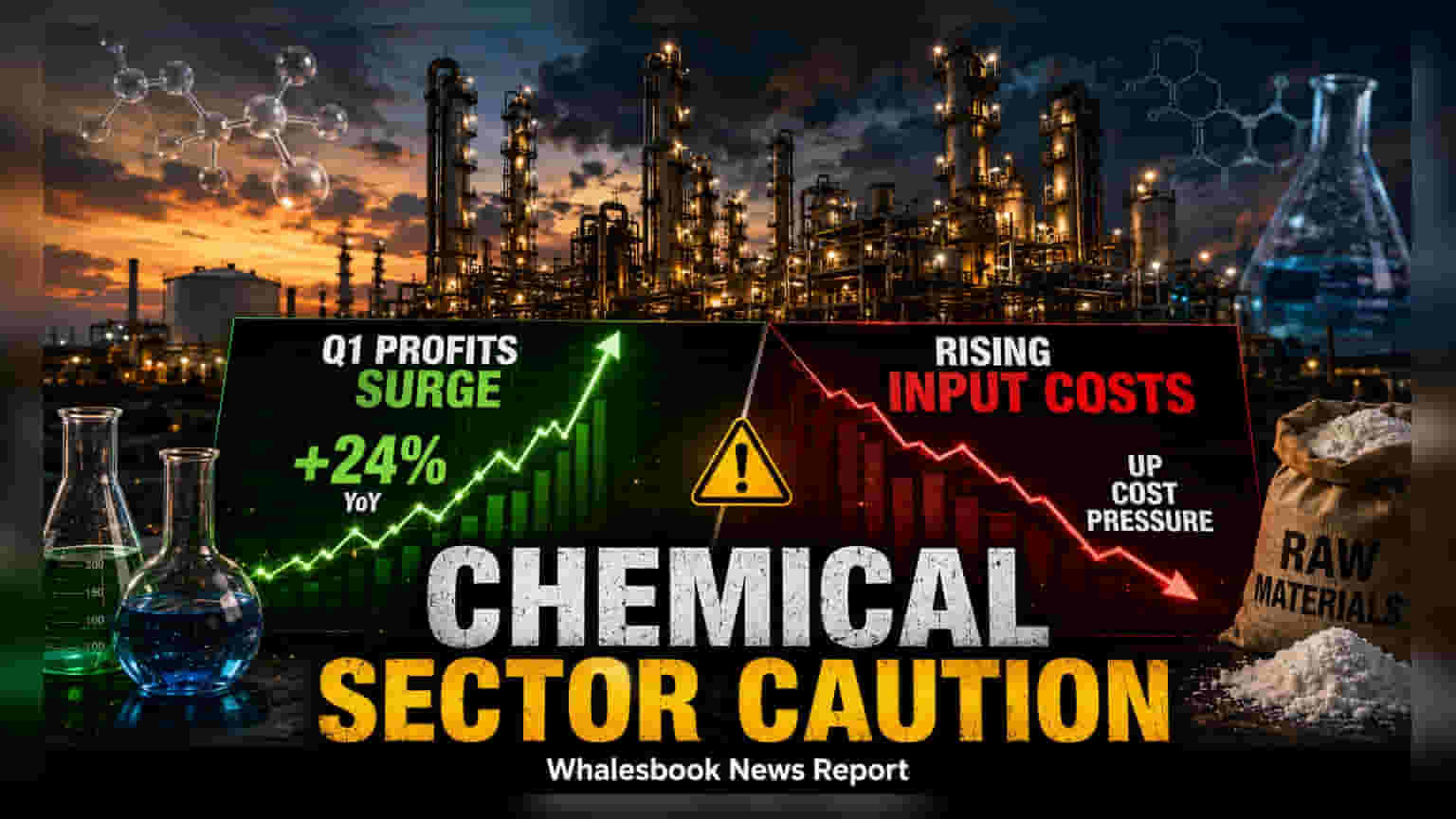 Indian Chemical Sector: Q1 માં કમાણીનો બોમ્બ, પણ હવે Input Costs વધતાં ચિંતા