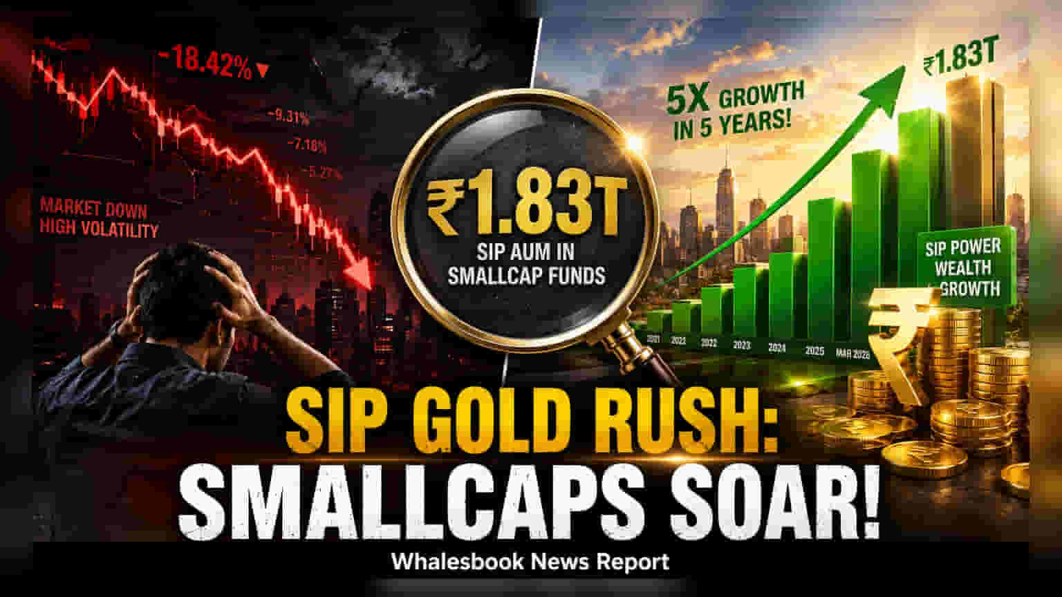 Smallcap Fund SIP Assets: રોકાણકારોનો Smallcap તરફ ઝુકાવ વધ્યો, SIP Assets ₹1.83 ટ્રિલિયનને પાર