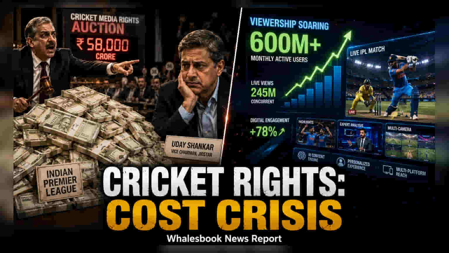 JioStar Calls Cricket Rights Pricing 'Broken'