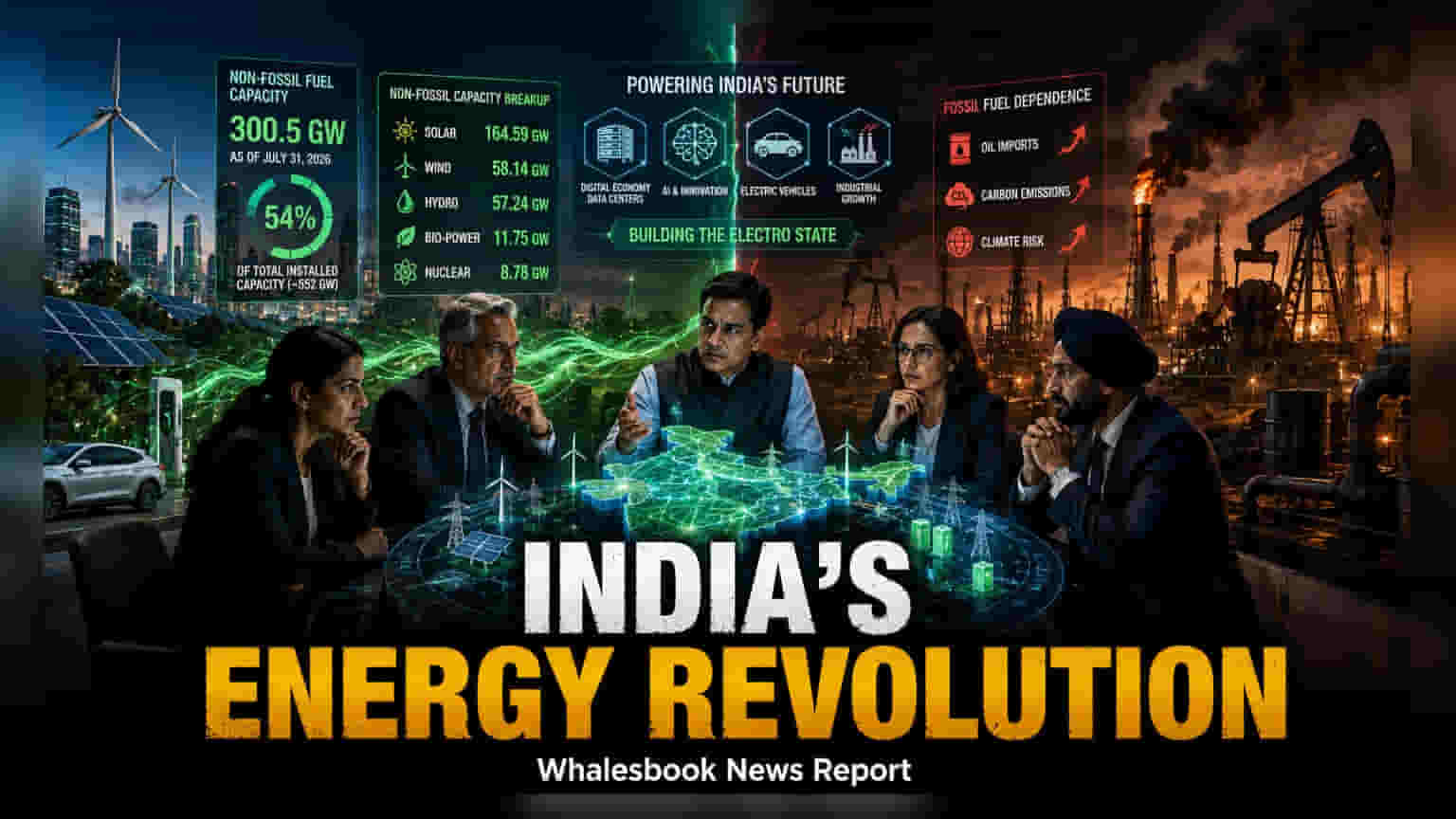 India Targets 'Electro State' Shift With 300 GW Milestone