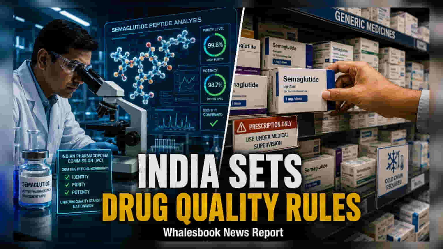 Semaglutide: पेटेंट एक्सपायरी के बाद भारत ने तय किए क्वालिटी स्टैंडर्ड्स, जेनेरिक दवाओं पर कसी नकेल