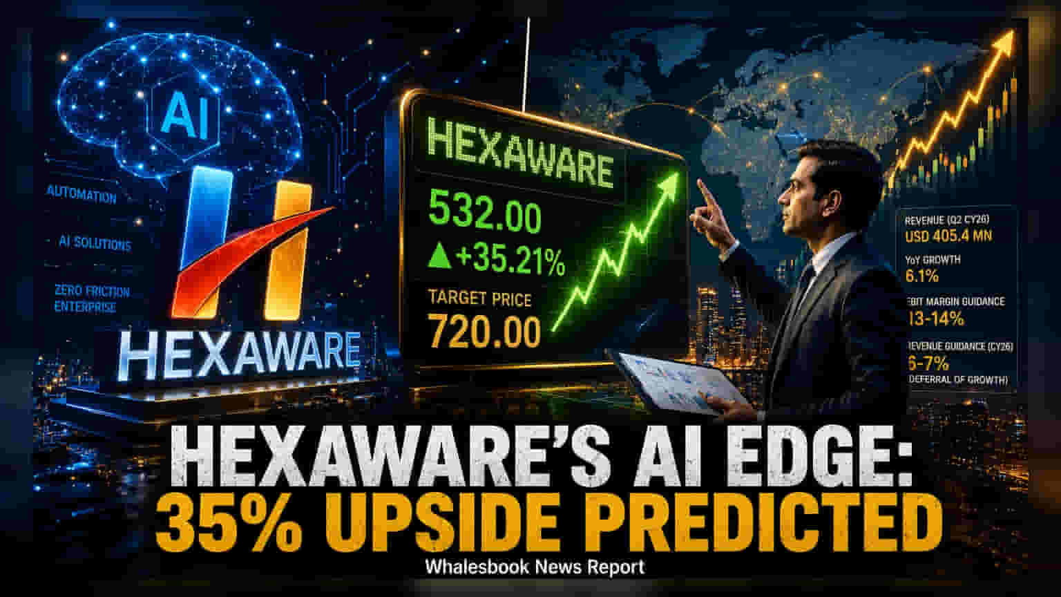 Hexaware Technologies: Motilal Oswal Sees 35% Upside Potential
