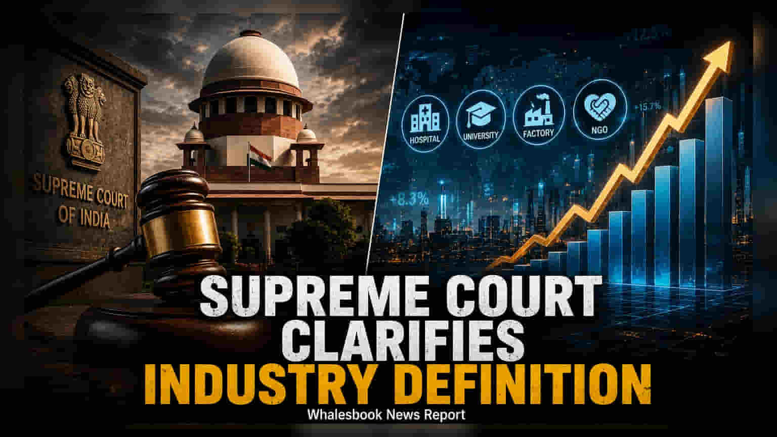 Supreme Courtનો મોટો ચુકાદો: 1978ની 'ઇન્ડસ્ટ્રી'ની વ્યાખ્યા હવે જૂના કેસો પૂરતી સીમિત