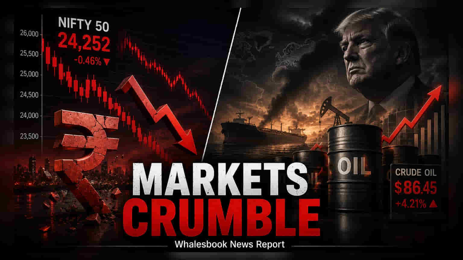 Indian Markets Face Pressure as New US-Iran Sanctions Loom