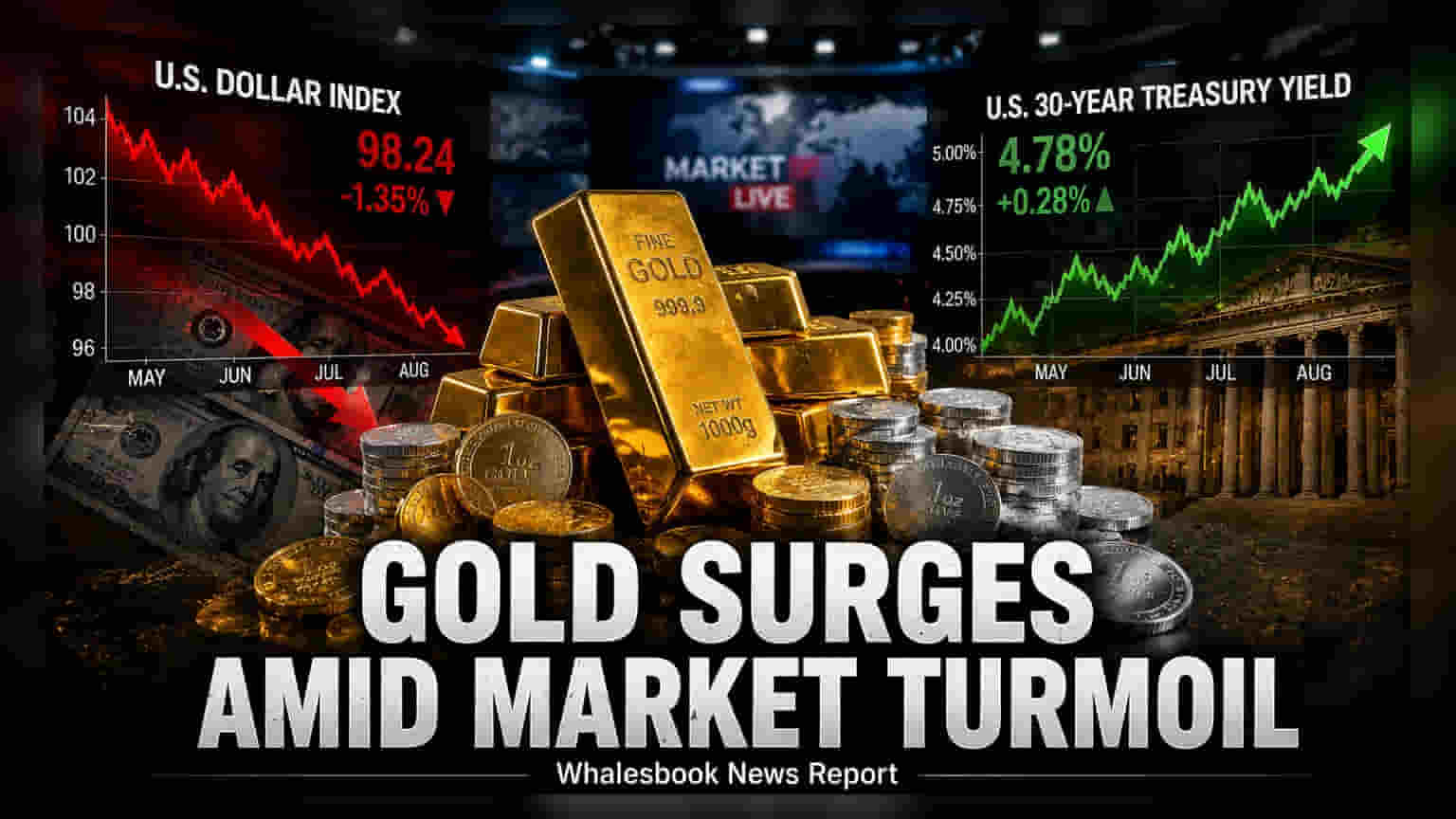 Gold Price Update: सोन्याचे भाव तीन महिन्यांच्या उच्चांकावर, अमेरिकेच्या मोठ्या घोषणेमुळे तेजी