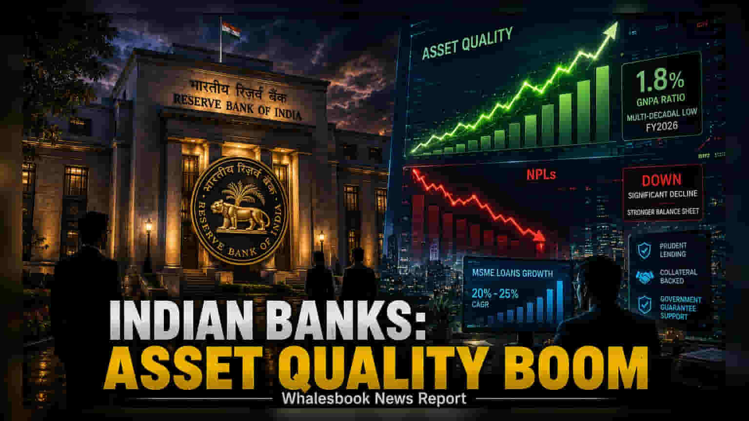 Indian Banks: ఆస్తుల నాణ్యత పటిష్టంగా.. రిస్క్ లేని రుణాలకు బ్రేక్!