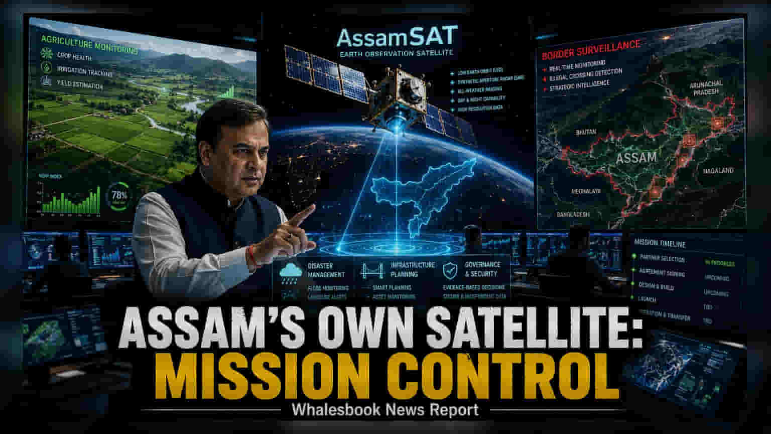 AssamSAT: అస్సాం సరికొత్త అడుగు.. స్వంత శాటిలైట్ ప్రాజెక్ట్ కు భాగస్వామిని ఎంపిక చేస్తోంది