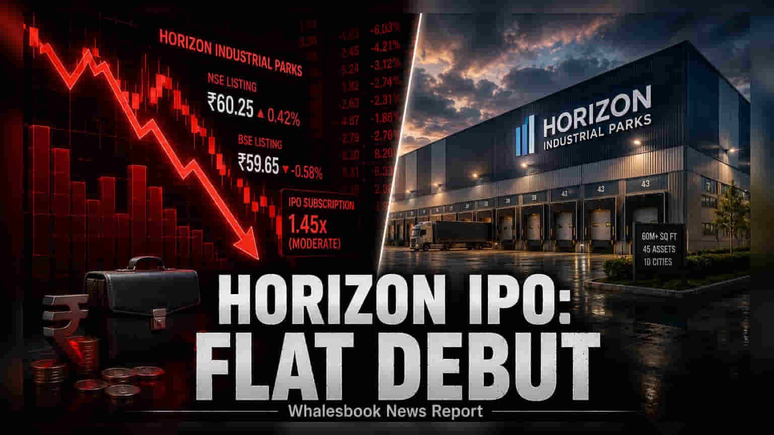Horizon Industrial Parks లిస్టింగ్: IPO తర్వాత షేర్ ధరలో పెద్దగా మార్పు లేదు!