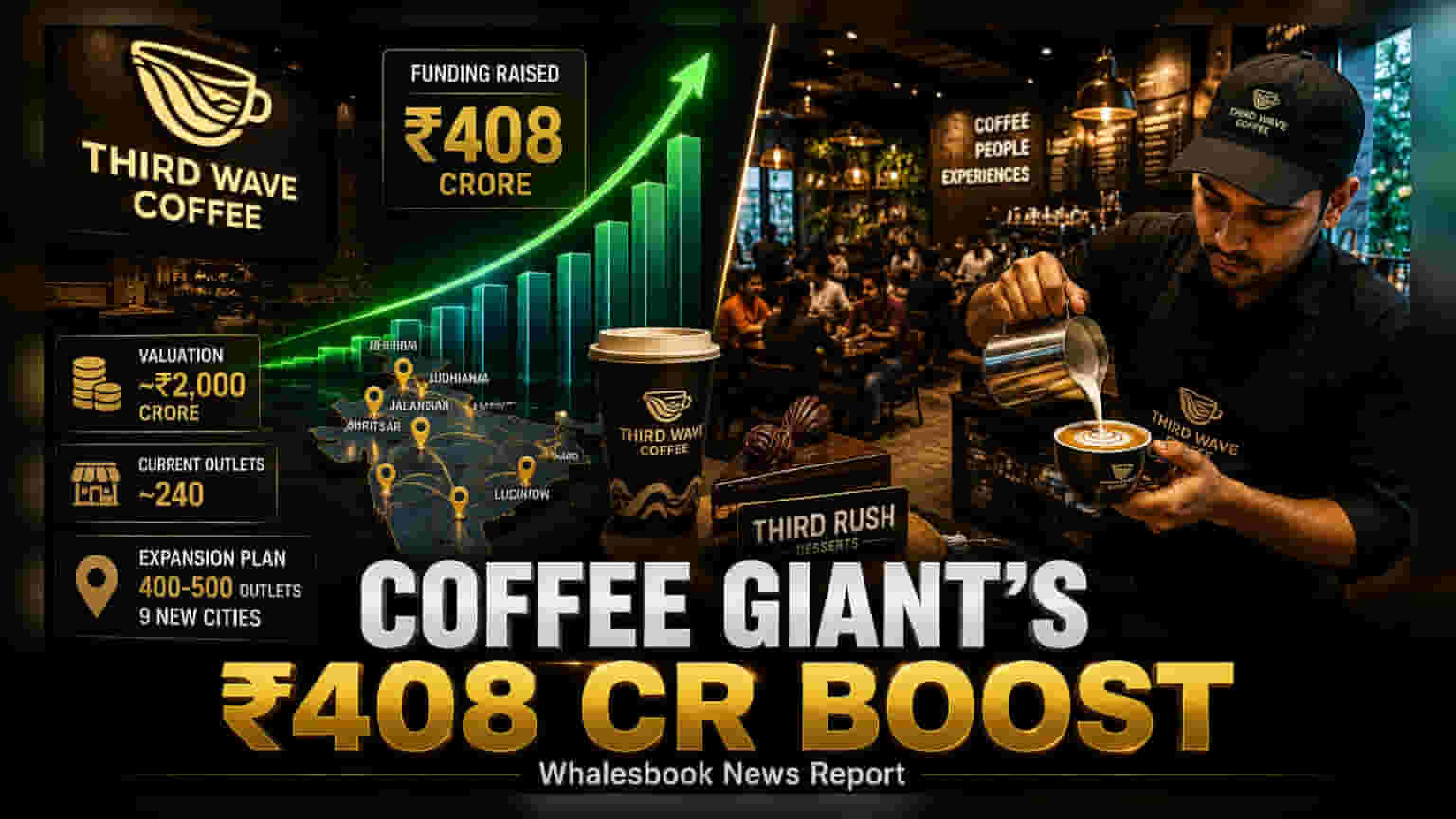 Third Wave Coffee: భారీగా నిధుల సేకరణ.. 500 స్టోర్ల లక్ష్యం!