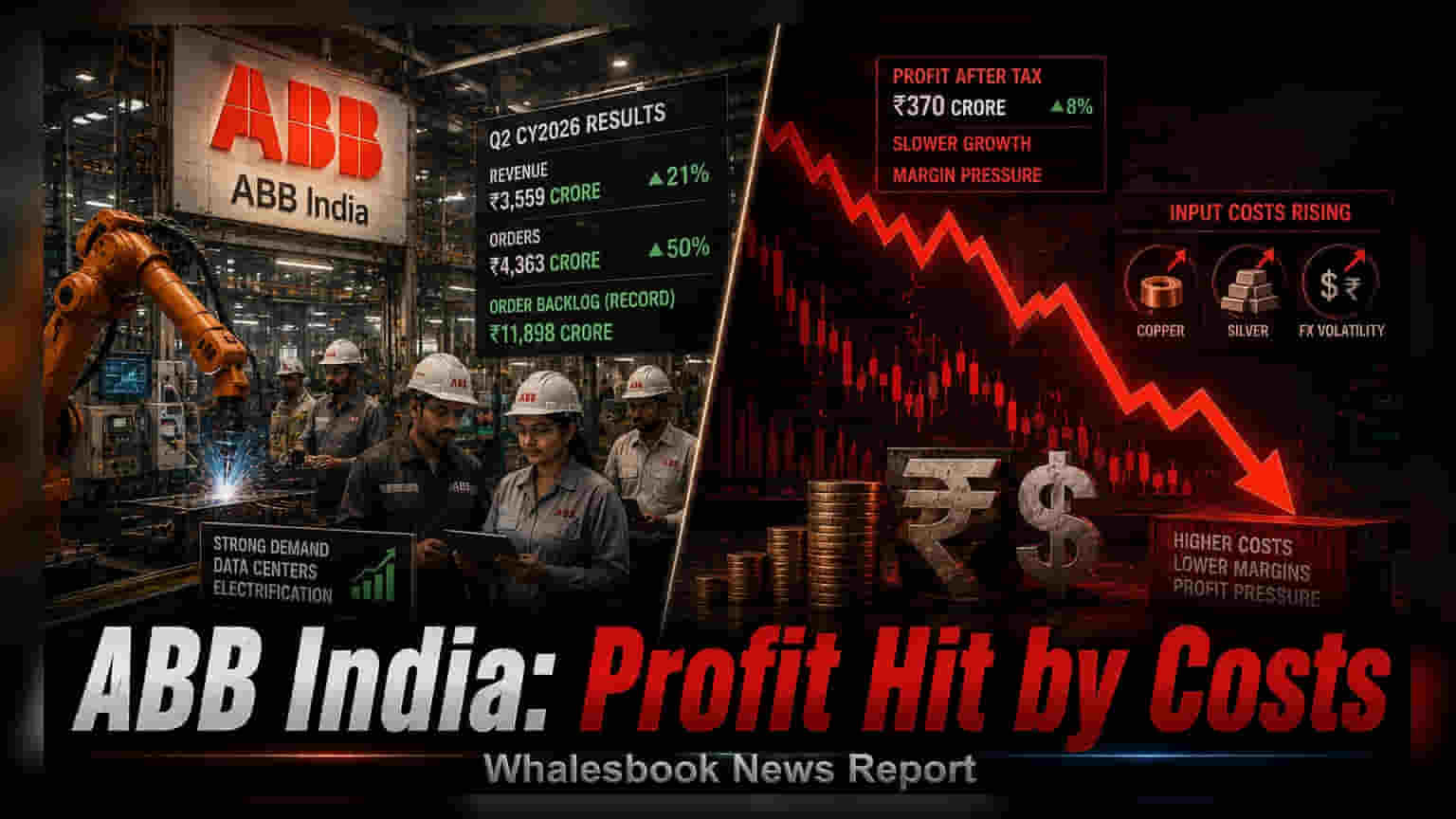 ABB India: २१% महसूल वाढ, ₹90 चा स्पेशल डिव्हिडंड जाहीर! पण मार्जिनवर वाढता दबाव