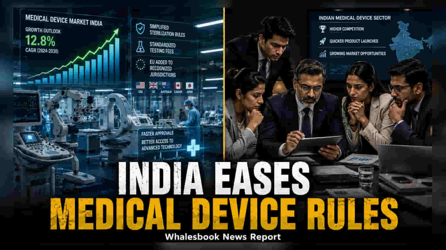 India Amends Medical Device Rules to Ease Compliance and Boost Tech Access