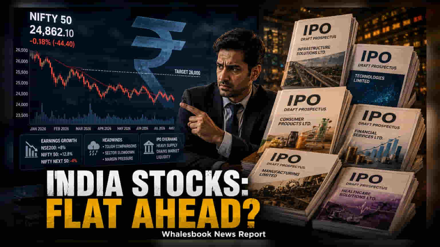 Bernstein Projects Nifty 50 At 26,000 Amid Earnings Squeeze