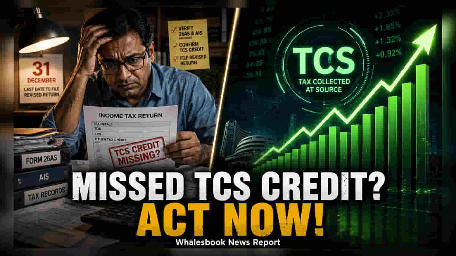 ITR Filing: TCS क्रेडिट चुकले? आता रिव्हाइज्ड रिटर्न भरून असा करा क्लेम!