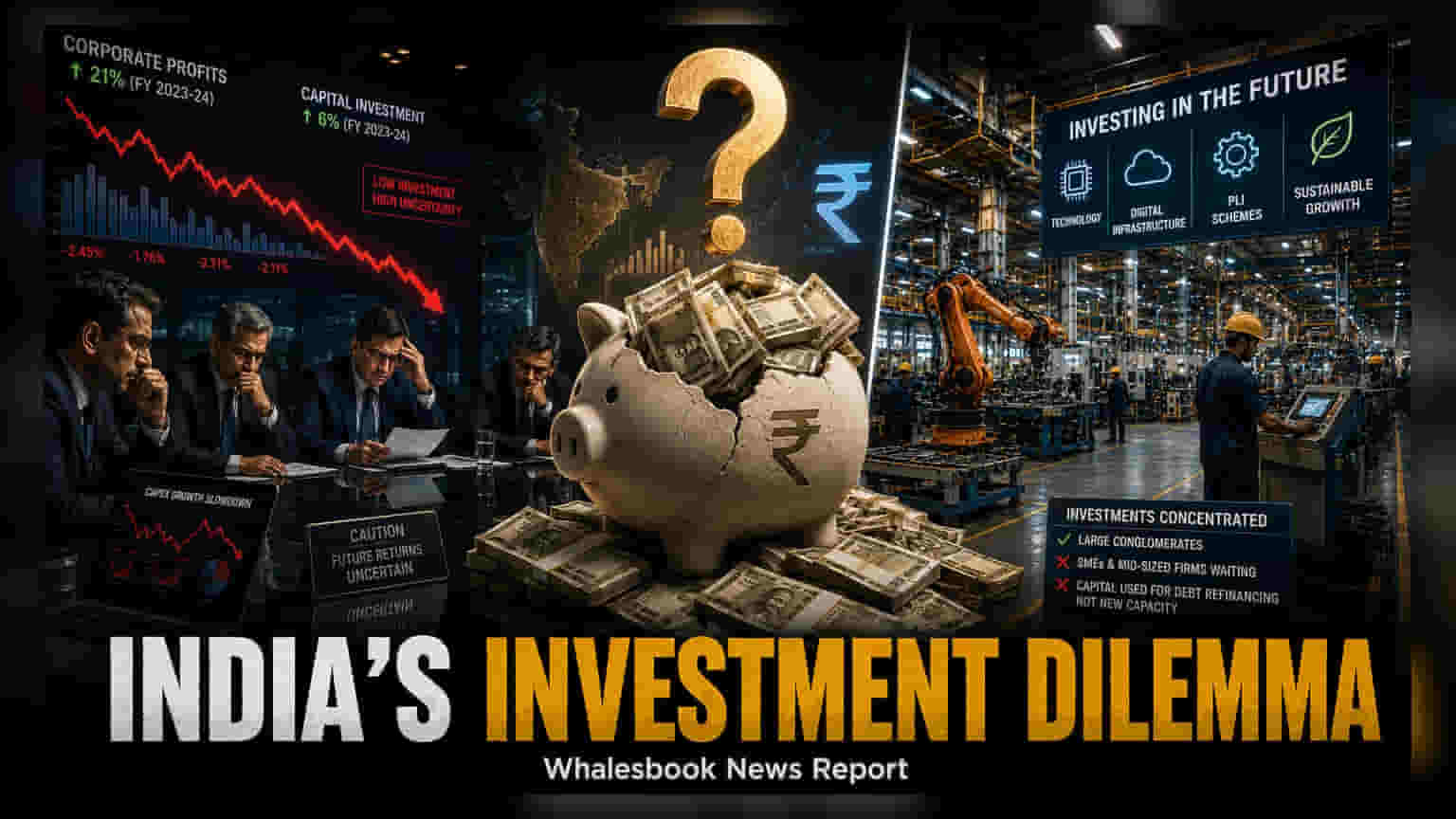 India Inc Profits Rise 21% But New Spending Remains Slow