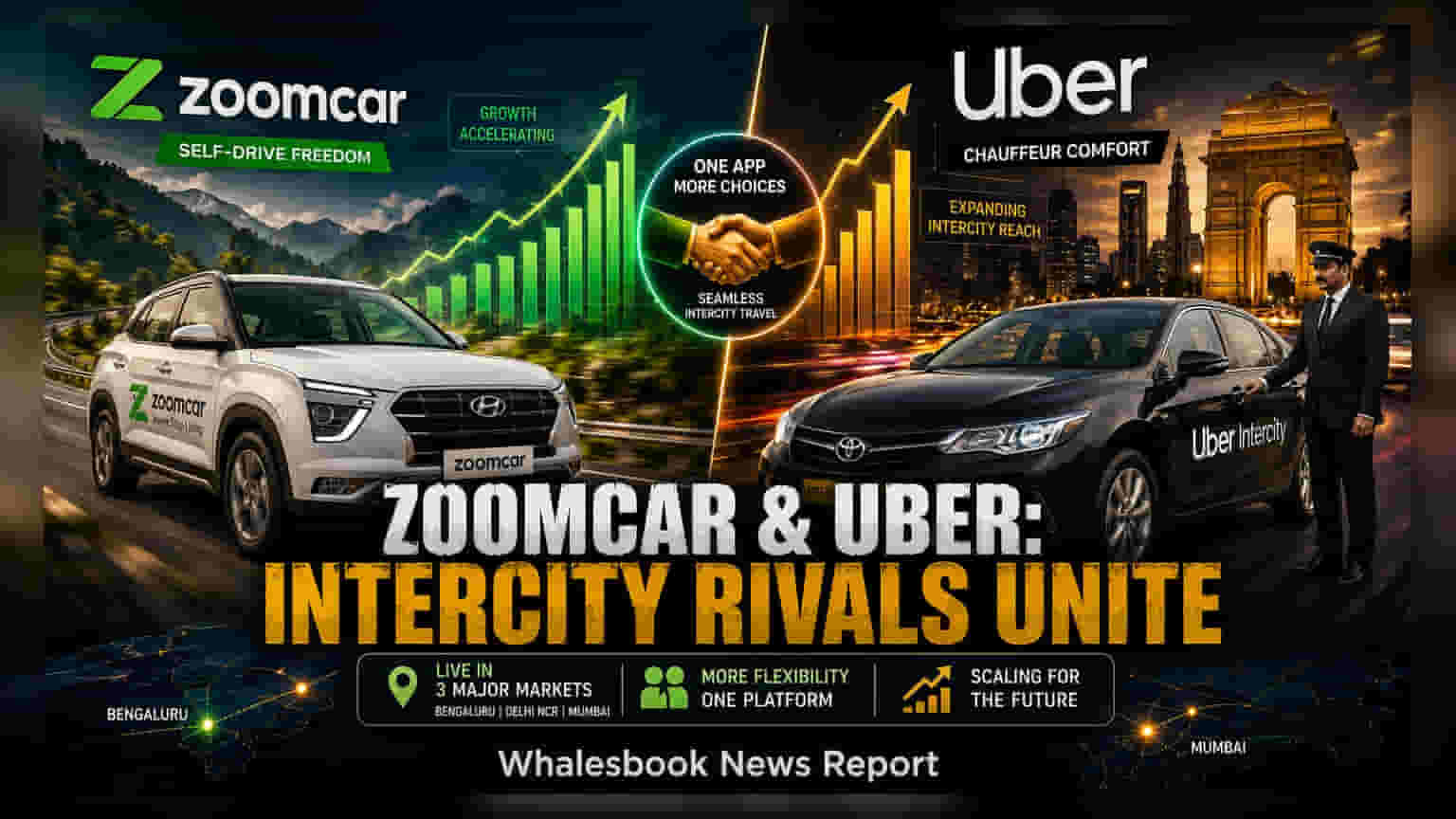 Zoomcar અને Uber Intercity ની ભાગીદારી: રોકાણકારો માટે શું છે મહત્વનું?