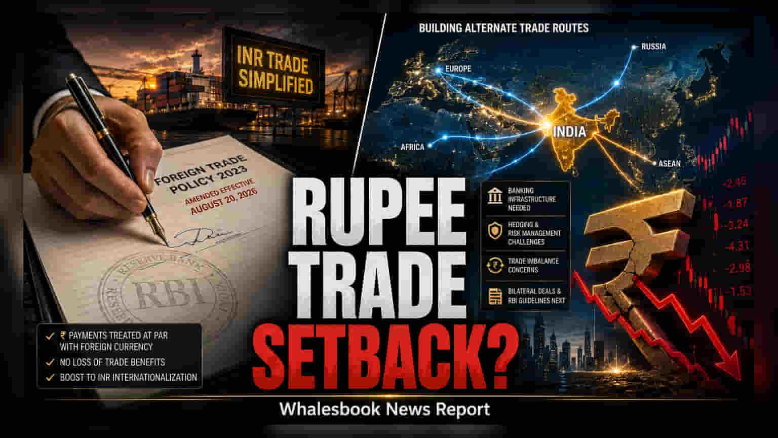 India Simplifies Rupee Trade Rules, But Infrastructure Gaps Remain