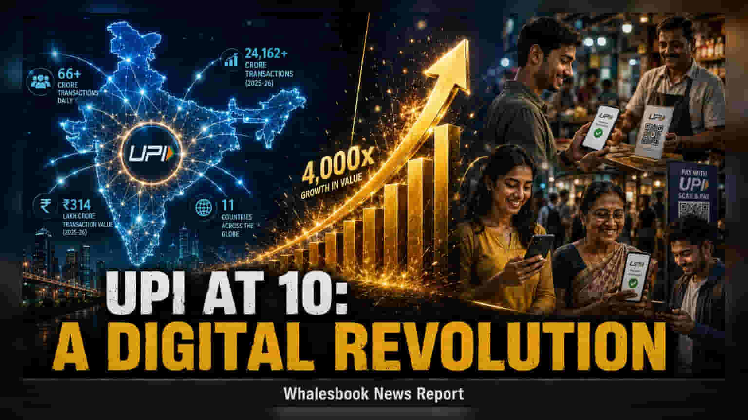UPI Turns 10: How Digital Payments Saw 13,000-Fold Surge