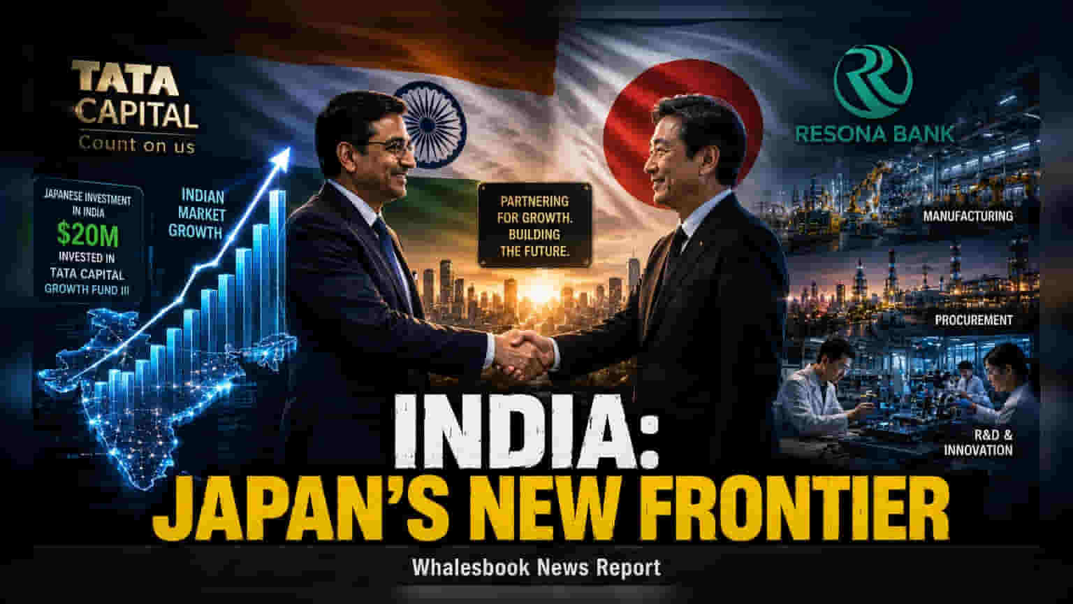 Tata Capital ਤੇ Resona Bank ਦਾ ਵੱਡਾ ਕਦਮ: ਜਾਪਾਨੀ ਨਿਵੇਸ਼ ਵਧਾਉਣ ਲਈ ਹੱਥ ਮਿਲਾਇਆ