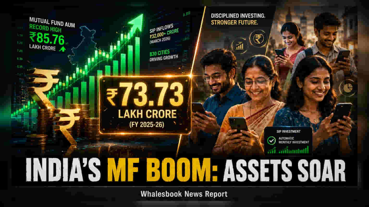 இந்திய மியூச்சுவல் ஃபண்ட் AUM: ₹85.76 லட்சம் கோடியை தொட்டு புதிய உச்சம்!