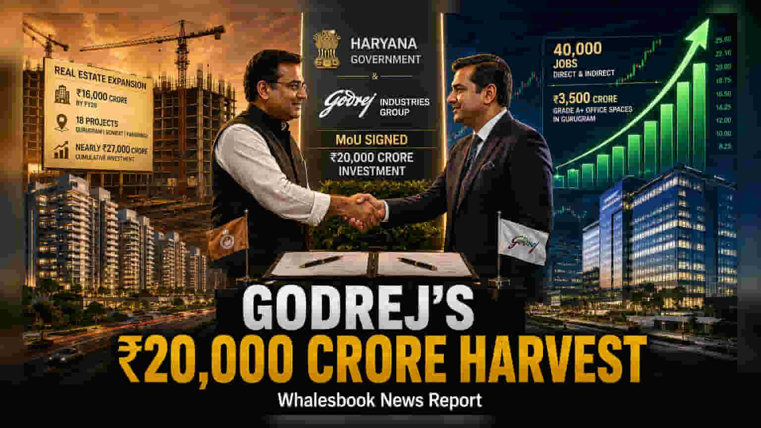 Godrej Industries Share Price: ₹20,000 करोड़ के निवेश का ऐलान, फिर भी स्टॉक में आई गिरावट!