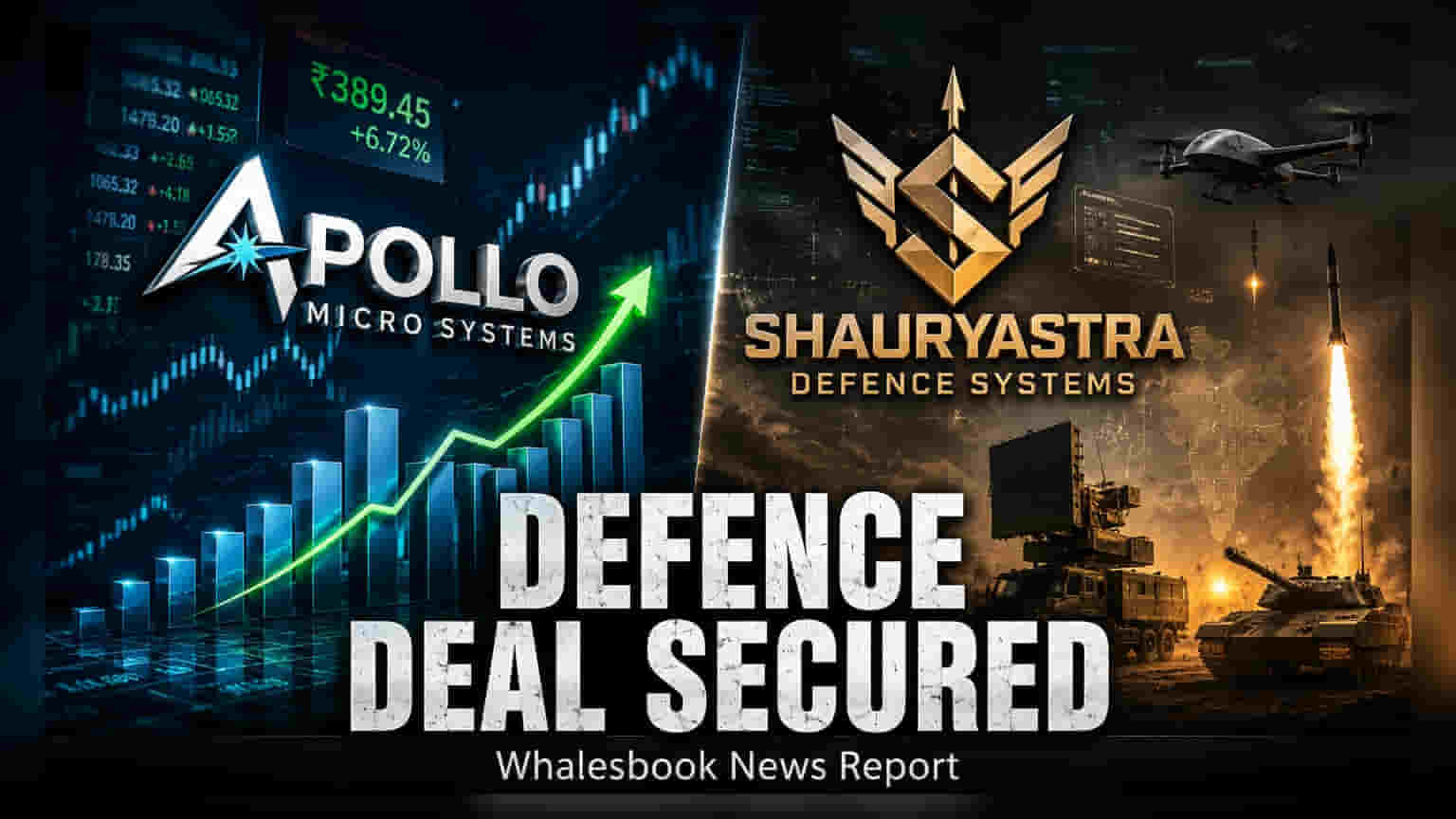 Apollo Micro Systems: பாதுகாப்பு துறையில் புதிய முதலீடு! Shauryastra-வில் 34% பங்குகளை வாங்கியது