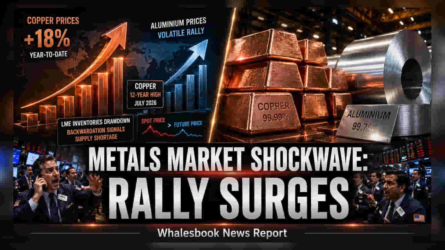 Copper Up 18% as US Import Surge and Tariff Fears Tighten Supply