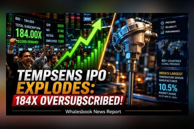 Tempsens IPO Closes 184x Subscribed Ahead Of Aug 28 Debut