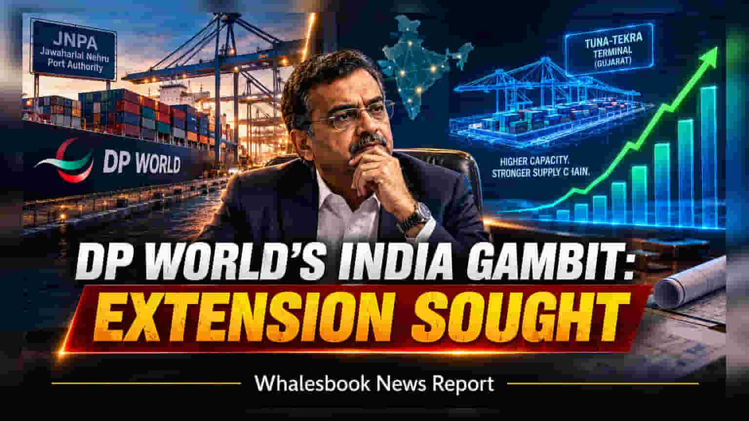 DP World Seeks JNPA Terminal Extension to Build Mega-Hub