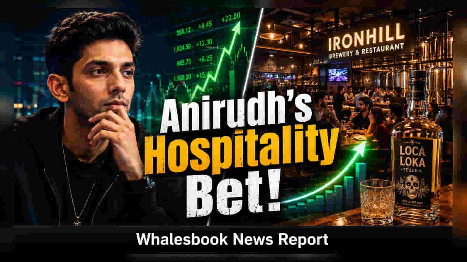 Anirudh Ravichander Invests in Ironhill; Firm Eyes ₹1,000 Cr Valuation