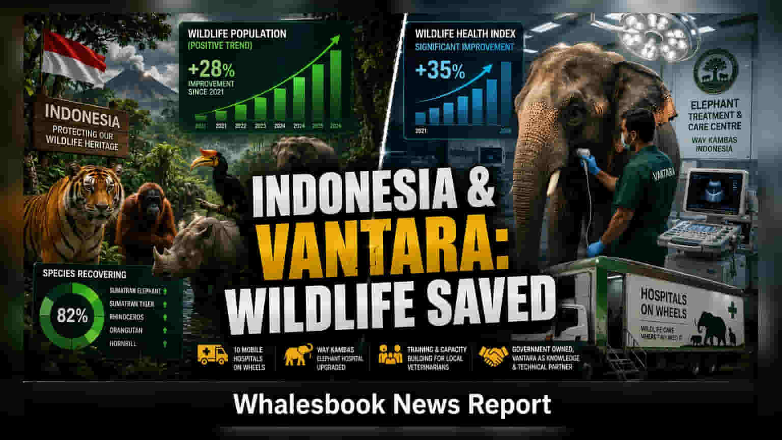 Vantara Partners With Indonesia on Wildlife Healthcare; What Investors Should Know