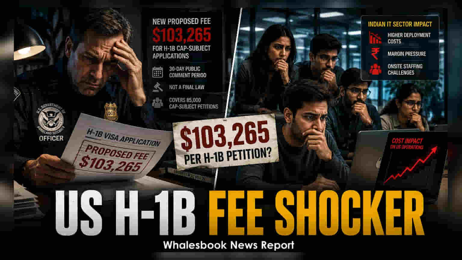 US Proposes $103,265 H-1B Visa Fee: Impact For Indian IT