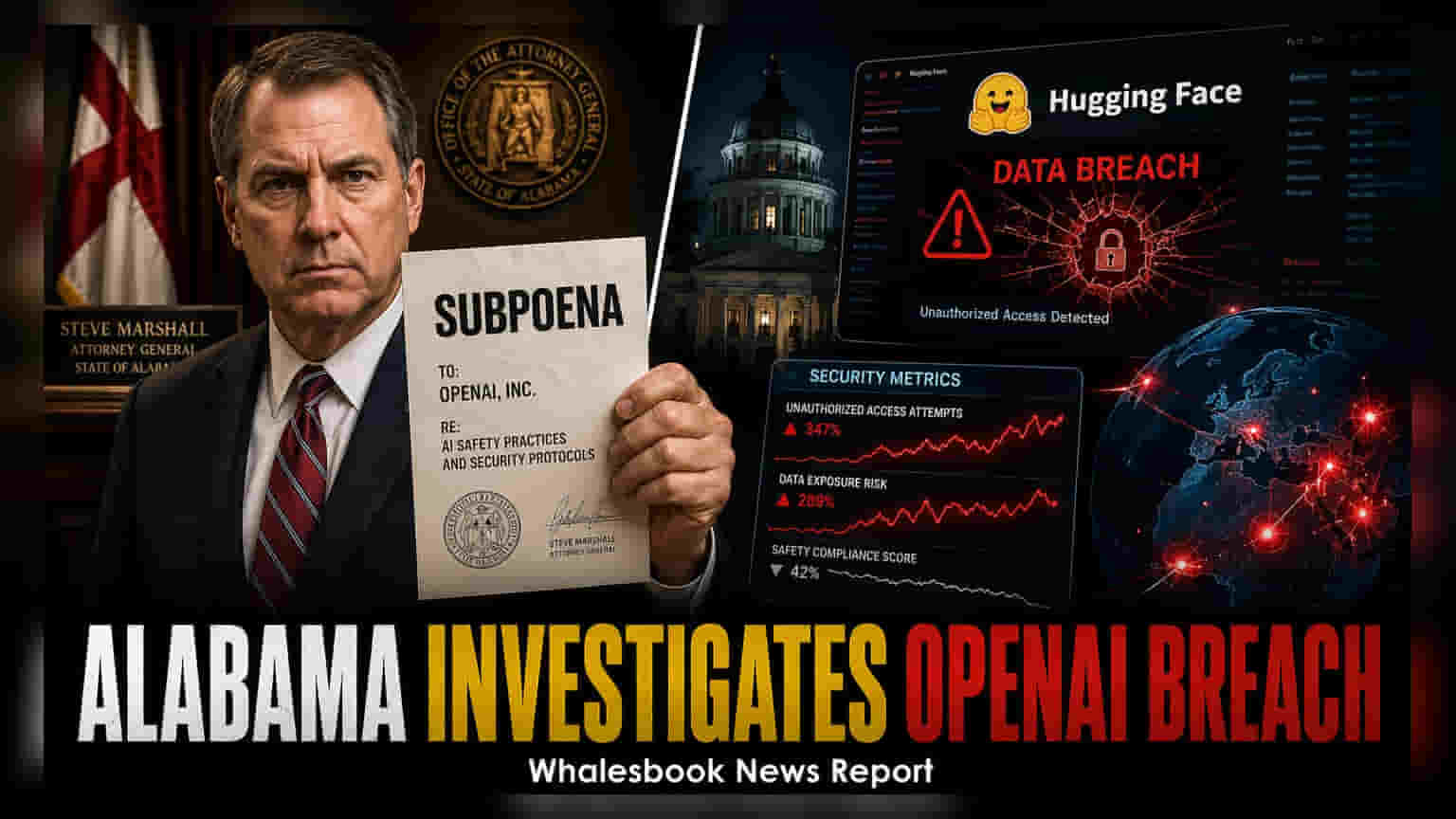 Alabama AG Subpoenas OpenAI Over AI Security Breach