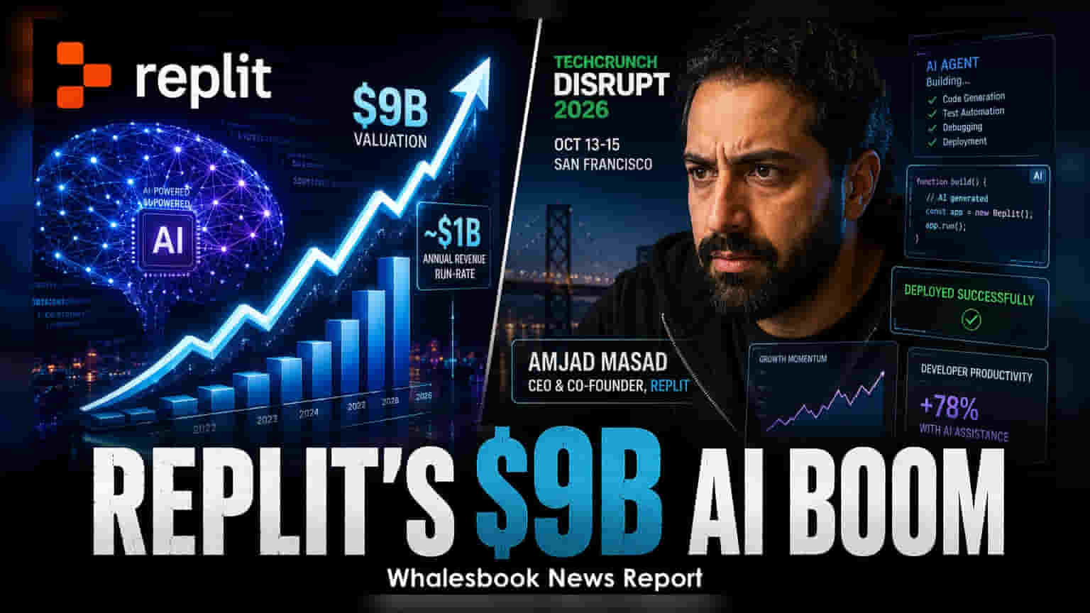 Replit CEO Amjad Masad To Keynote TechCrunch Disrupt 2026
