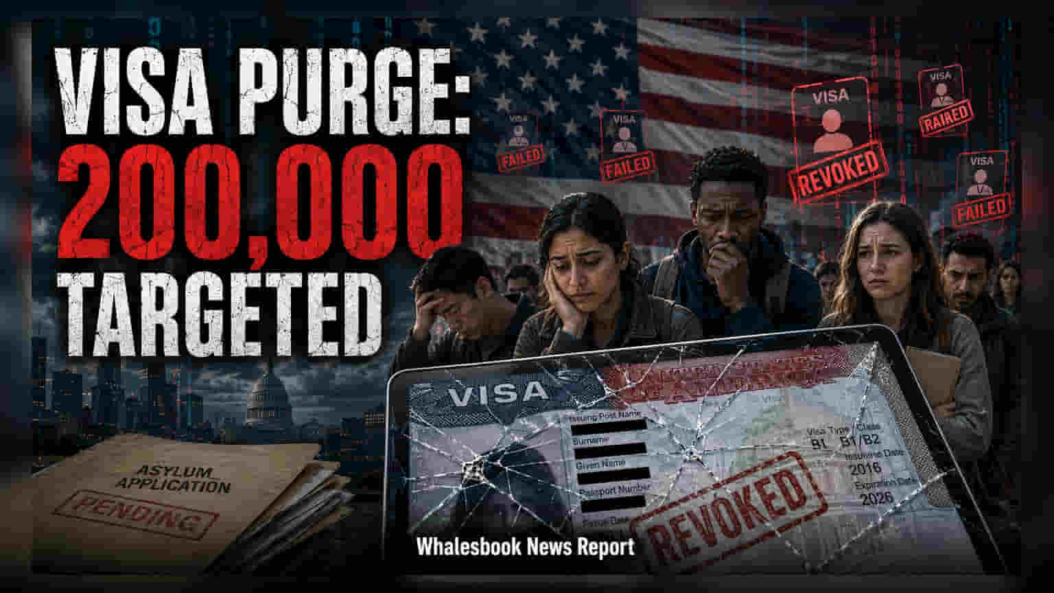 Trump Admin Plans Revoking 200,000 Visas; Sector Impact