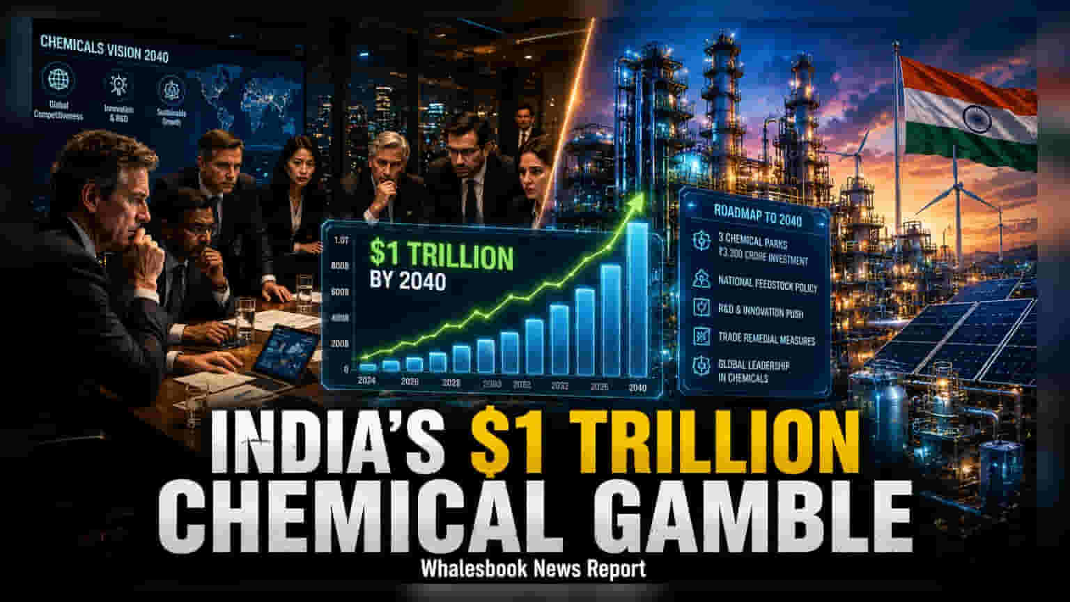 India Targets $1 Trillion Chemical Sector by 2040; Nadda Holds CEO Meet