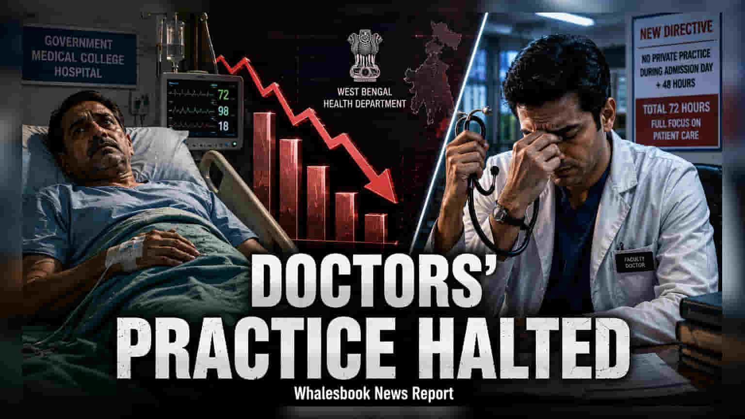 West Bengal Restricts Teacher-Doctors' Private Practice for 72 Hours