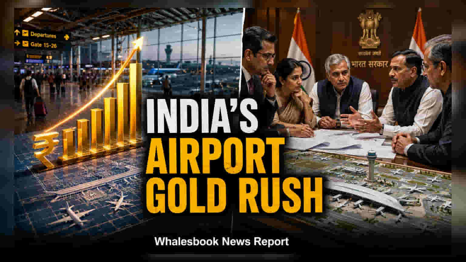 India Plans ₹8,622 Crore Airport Privatization, Opens Bidding to New Players