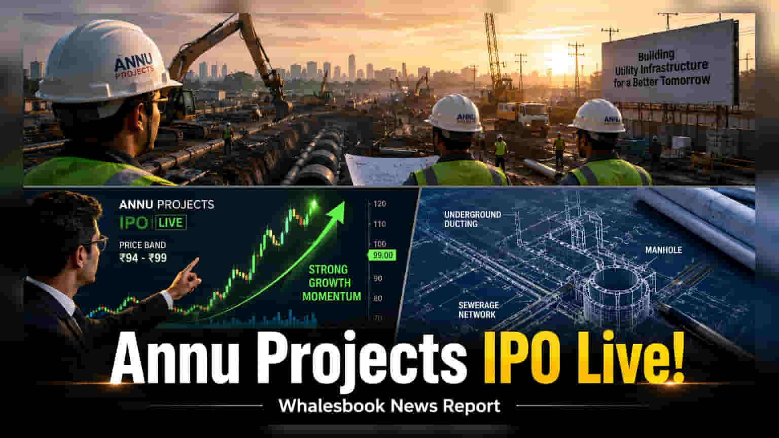 Annu Projects IPO Opens: Rs 175 Crore Issue Priced At Rs 94-99