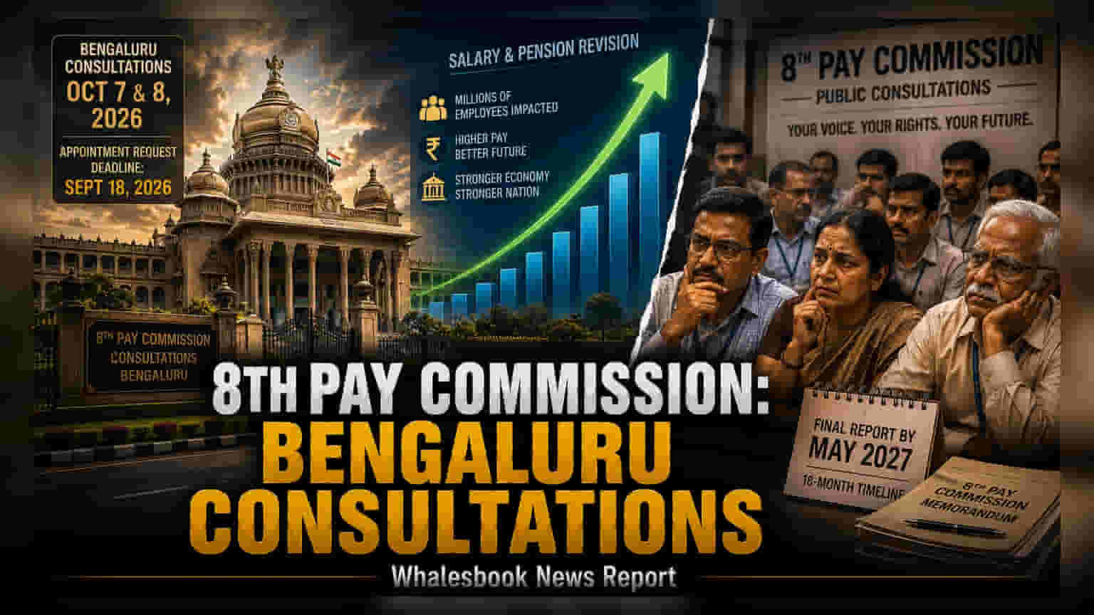 8th Pay Commission Sets Bengaluru Consultations For October 2026
