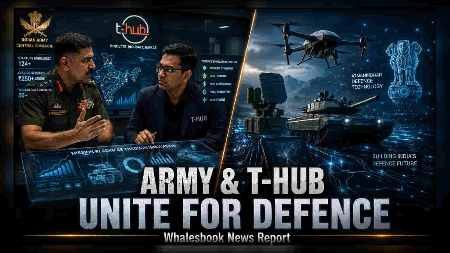 Indian Army, T-Hub Partner to Accelerate Defence Tech Deployment