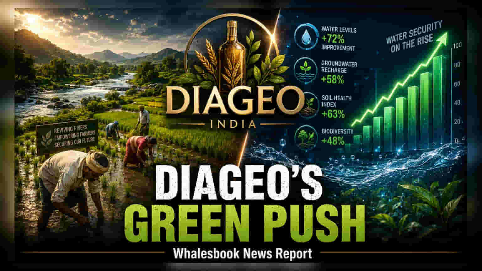 Diageo India Expands River Basin Projects Amid ESG Focus