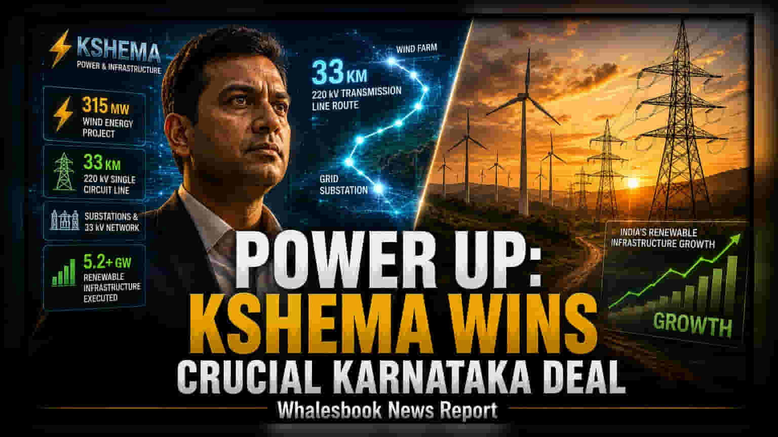 Kshema Power: కర్ణాటకలో **315 MW** విండ్ ప్రాజెక్ట్ దక్కించుకున్న Kshema Power