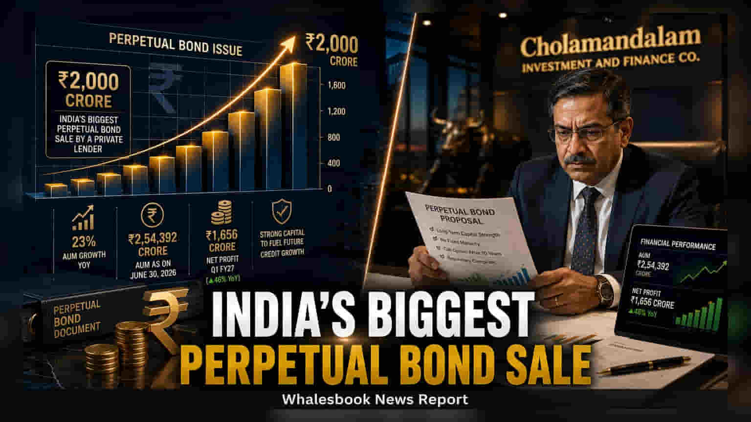 Cholamandalam Investment: ₹2,000 கோடிக்கு பெர்பெச்சுவல் பாண்ட் வெளியீடு!