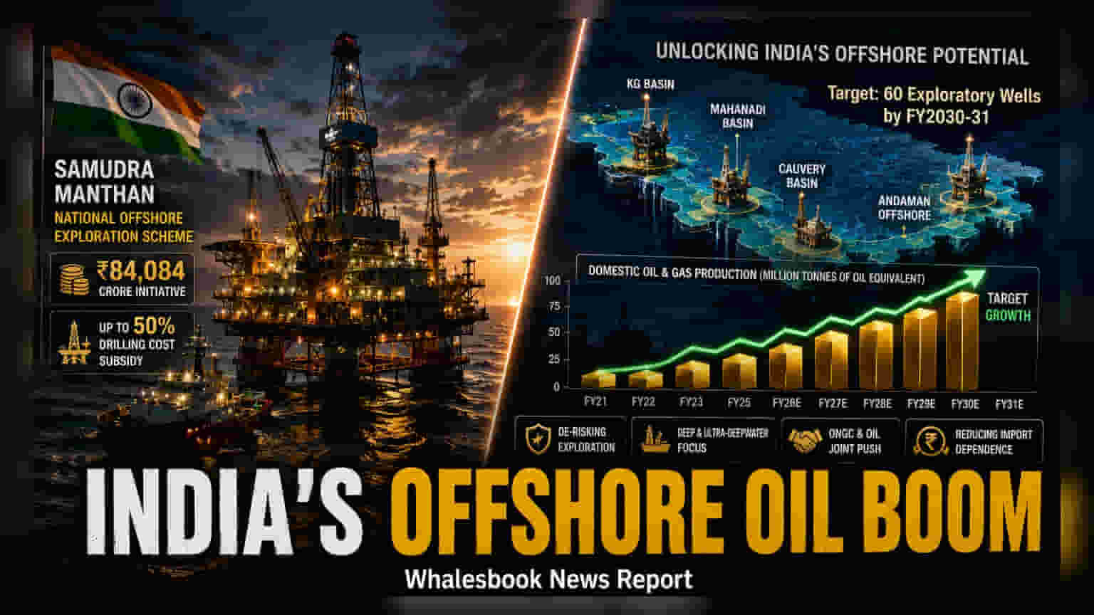 Samudra Manthan Scheme: भारत का ₹84,084 करोड़ का बड़ा दांव! ONGC और OIL को मिलेगा सब्सिडी का फायदा