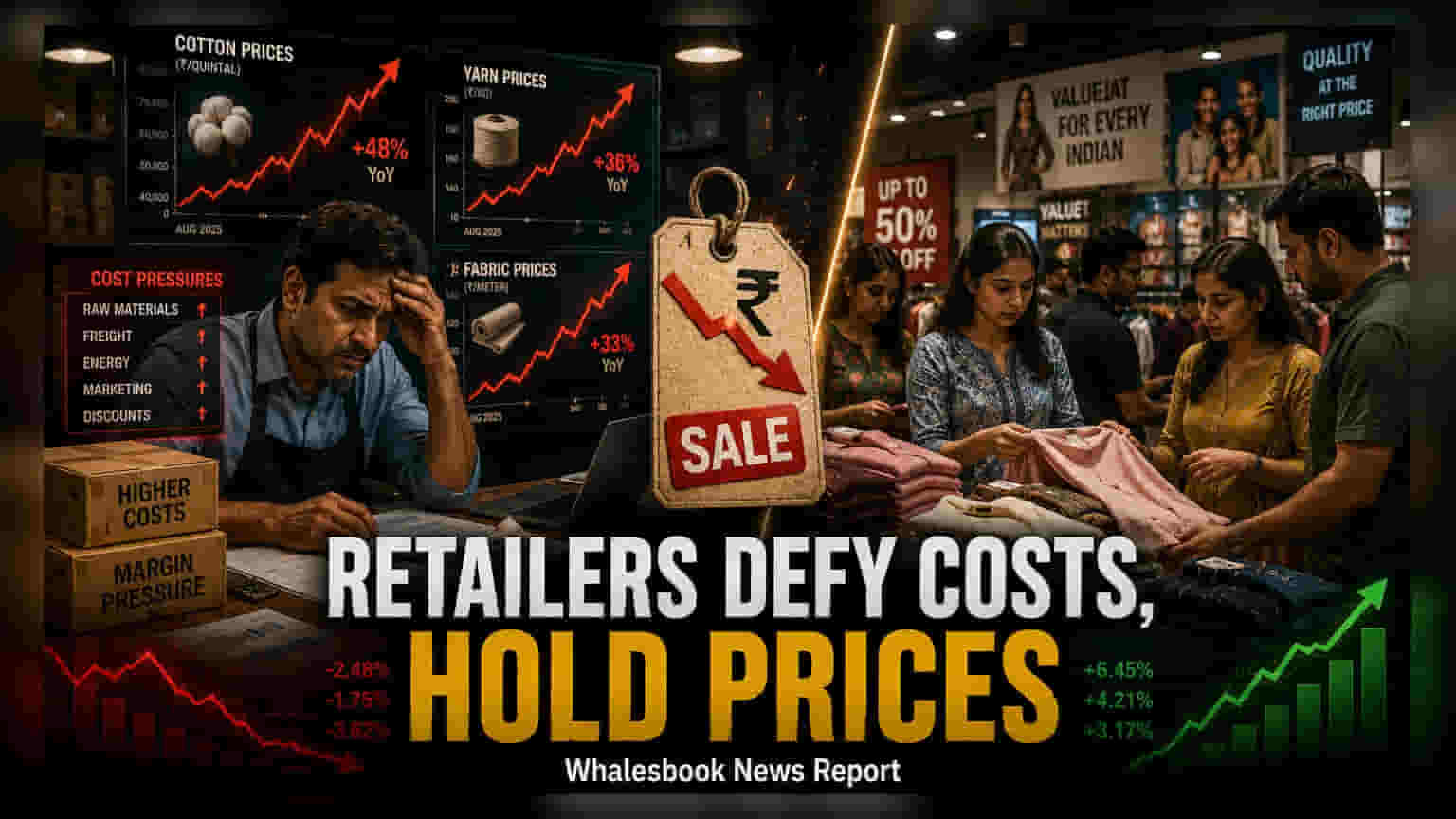 Indian Retailers Share Price: ભાવ વધારવાથી બચવાનો પ્રયાસ, માંગ જાળવવા પર ફોકસ